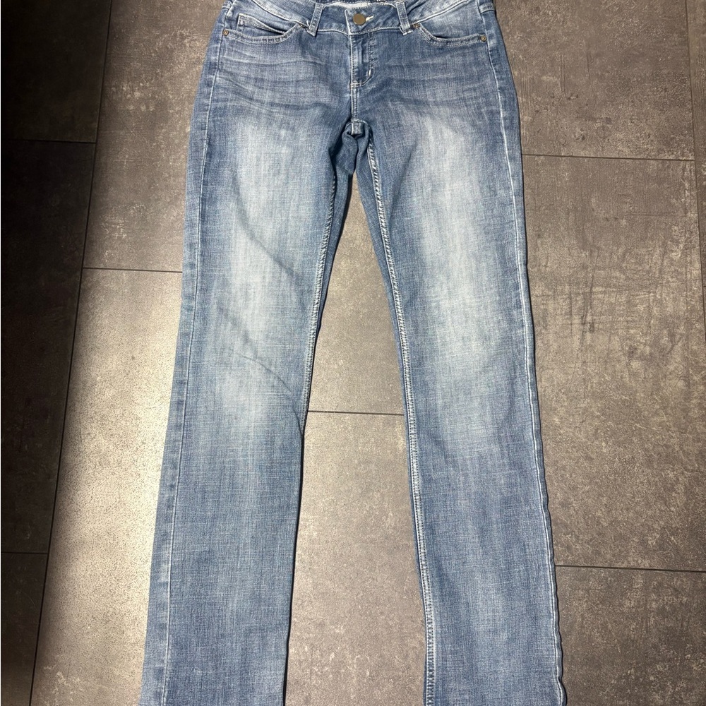 Wrangler Women's Straight Leg Jeans in Light Blue